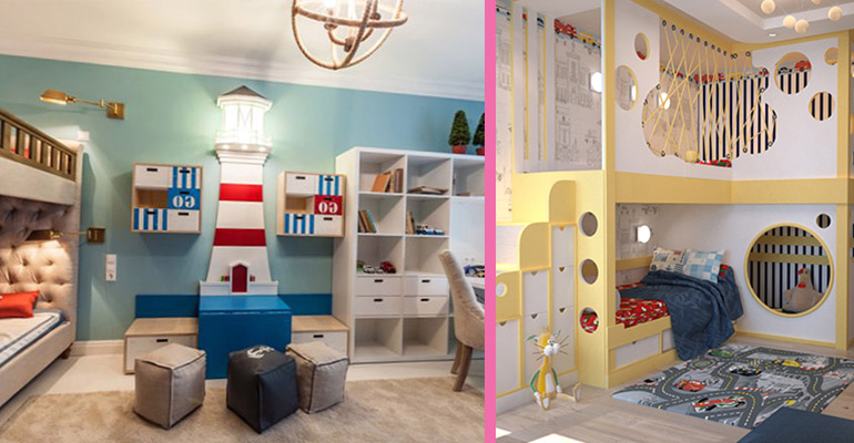 20 идей дизайна детской комнаты для двух девочек